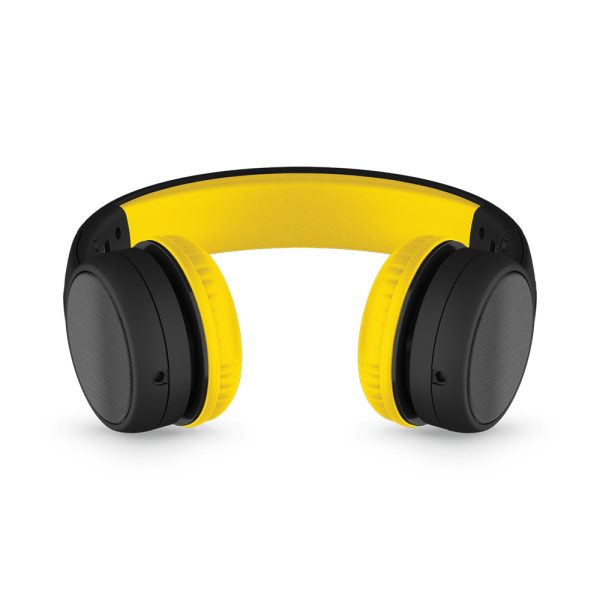LILGADGET LilGadgets Connect+ Style Childrens Wired Headphones - Black + Yellow - Image 2