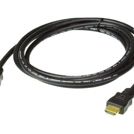 ATEN 2M High Speed HDMI Cable with Ethernet Support 4K UHD DCI, up to 4096 x 2160 @ 60Hz
