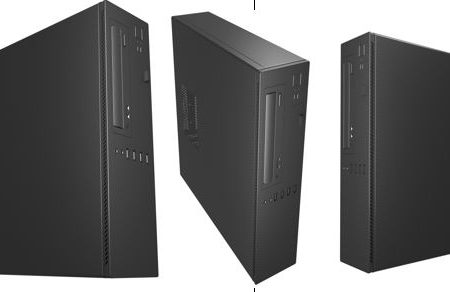 AYWUN SQ05 SFF mATX Business and Corporate Case with 300w True Wattage PSU. 2x USB 2.0 + 2x USB 3.0