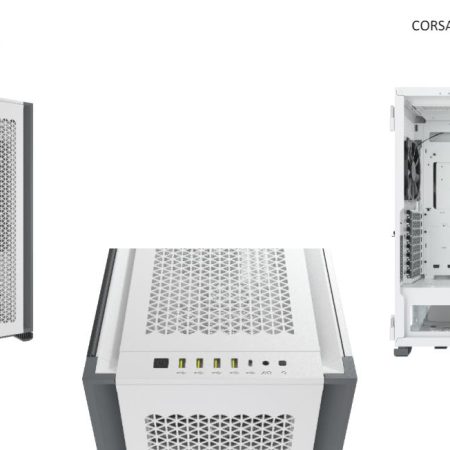 CORSAIR Obsidian 7000D AF Tempered Glass Mini-ITX, M-ATX, ATX, E-ATX Tower Case, USB 3.1 Type C, 10x 2.5', 6x 3.5' HDD. White
