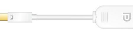 CABAC Display Port (M ) to Display Port (F) cable - 15cm (LS)