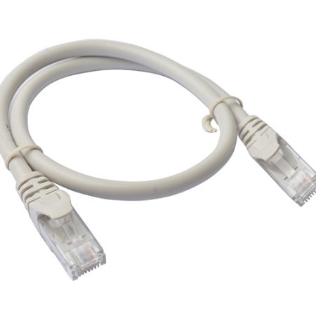 8WARE Cat6a UTP Ethernet Cable 25cm Snagless Grey