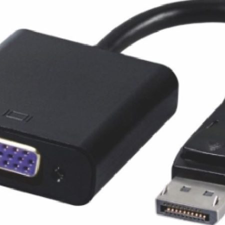 ASTROTEK DisplayPort DP to VGA Adapter Converter Cable 20cm - 20 pins Male to 15 pins Female CB8W-GC-DPVGA-2