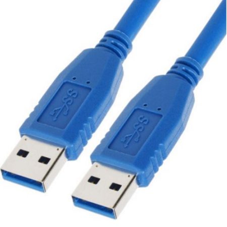 ASTROTEK USB 3.0 Cable 1m - Type A Male to Type A Male Blue Colour