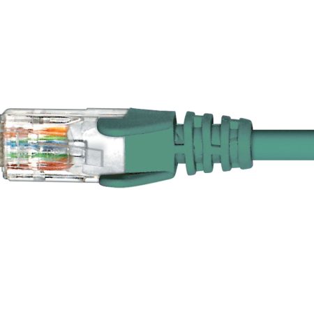 CABAC 50cm CAT6 RJ45 LAN Ethernet Network Green Patch Lead
