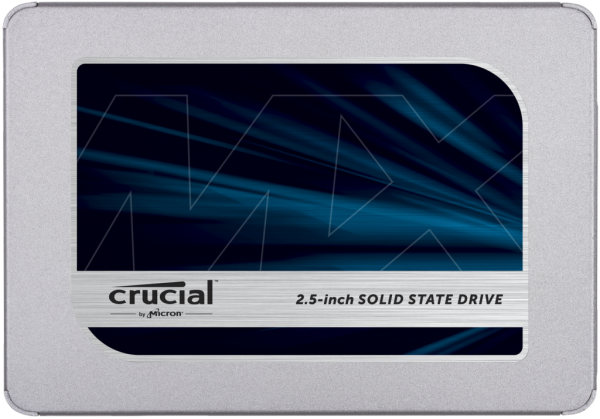 MICRON (CRUCIAL) MX500 500GB 2.5" SATA SSD - 3D TLC 560/510 MB/s 90/95K IOPS Acronis True Image Cloning Software 7mm w/9.5mm spacer - Image 2
