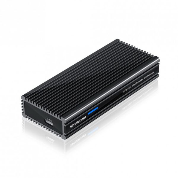 SIMPLECOM SE528 NVMe M.2 SSD to USB 3.2 Gen 2x2 USB-C Enclosure 20Gbps - Image 2