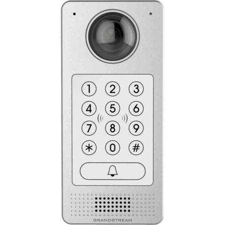 Grandstream HD IP Video Door System, 1080p Video, Built In RFID Chip Reader, Speaker & Microphone, Metal Casing, Powerable Via PoE