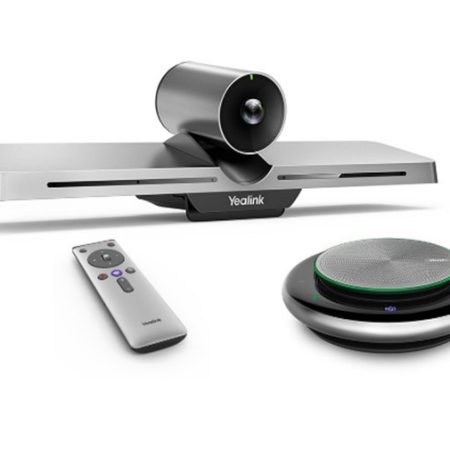 YEALINK VC210 Microsoft TEAMS Edition, Smart Video Collaboration Bar For Small & Huddle Rooms, inc CP900 Speakerphone,