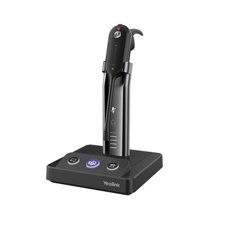 YEALINK WH63 Standard UC DECT Wirelss Headset for Microsoft Teams, Busylight On Headset, DECT connectivity for wireless operation