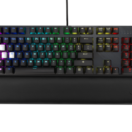ASUS XA04 STRIX SCOPE DX/BN ROG Strix Scope Deluxe RGB Wired Mechanical Gaming Keyboard, Cherry MX Switches, Aluminum Frame