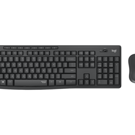LOGITECH MK295 WIRELESS SILENT KEYBOARD AND MOUSE COMBO, 2.4GHZ USB RECEIVER -