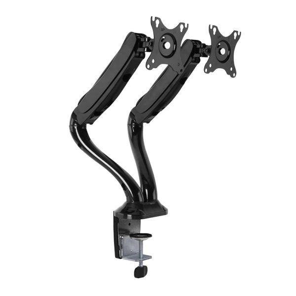 Brateck Dual Monitor Interactive Counterbalance LCD VESA Desk Clamp and Grommet Mount Fit most 13''-27'' Monitors Up to 6kg per screen - Image 2
