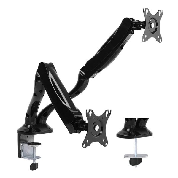Brateck Dual Monitor Interactive Counterbalance LCD VESA Desk Clamp and Grommet Mount Fit most 13''-27'' Monitors Up to 6kg per screen - Image 4