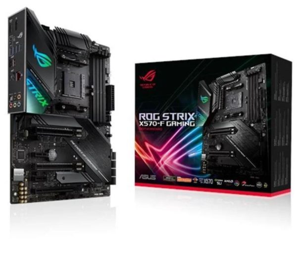 ASUS ROG STRIX X570-F GAMING AMD AM4 X570 ATX Gaming MB, PCIe 4.0, Aura Sync, Intel Gigabit Ethernet, Dual M.2, SATA 6Gb/s - Image 3
