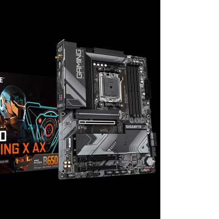 GIGABYTE B650 GAMING X AX AMD AM5 ATX Motherboard 4x DDR5~128GB,2x PCIe x16, 3x M.2, 4x SATA 6, 4x USB 3.2, 1x USB-C, 3x USB 2.0