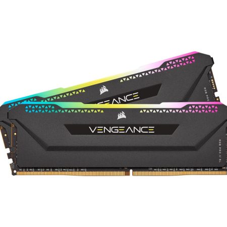 CORSAIR Vengeance RGB PRO SL 32GB (2x16GB) DDR4 3600Mhz C18 Black Heatspreader for AMD Desktop Gaming Memory