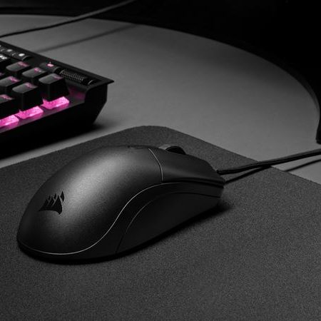 CORSAIR SABRE PRO CHAMPION SERIES Gaming Mice Ultra Lightweight, 18,000 DPI sensor, Axon 8,000 Hz Hyper-Polling, Flexible weave Cable