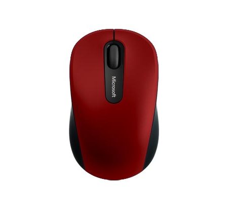 MS Wireless Mobile Mouse 3600 Retail Bluetooth RED Mouse