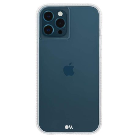 FORCE TECHNOLOGY Apple iPhone 12 Pro Max - Tough Clear Plus - Clear CM043462, 15 foot drop protection, MicroPelAntimicrobial Case Protection