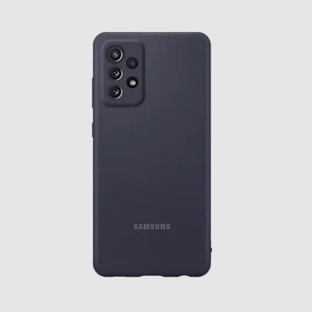 SAMSUNG A72 Silicone Cover Black - Silky smooth and stylish, Slender form, serious safeguarding, Colour choices for any style