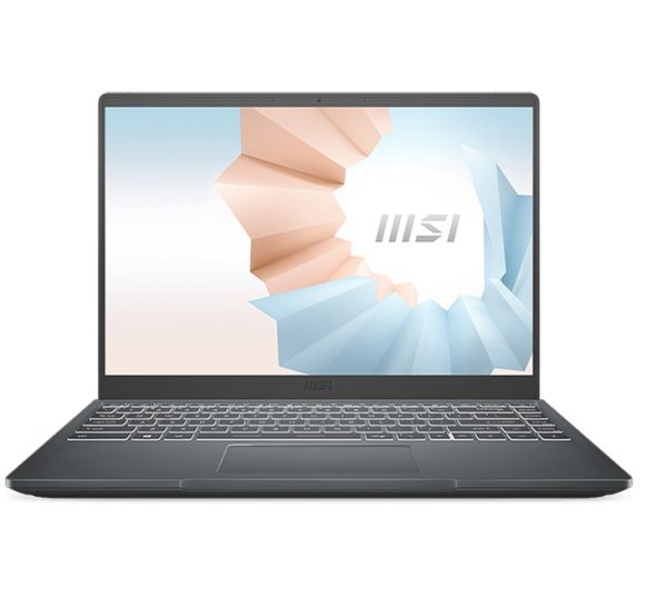 MSI Modern Series Notebook 15.6' FHD Intel Tiger lake i5-1155G7 Onboard DDR4 16GB 512GB SSD Windows11 Pro Intrel Iris Xe Graphics