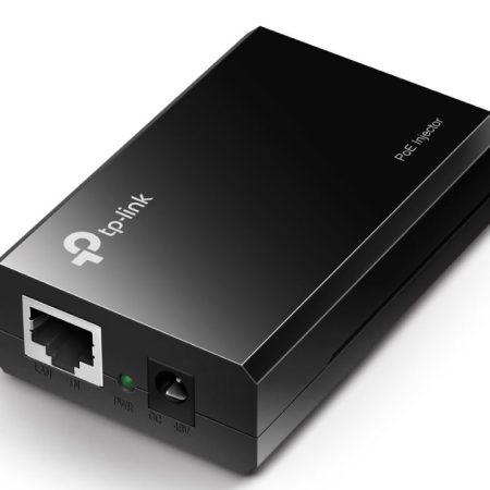 TP-LINK TL-POE150S PoE Injector Splitter 2xGbE Gigabit RJ45 Port Power Over Ethernet Adapter carry Power & Data over 100m Plug & Play