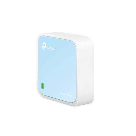 TP-LINK TL-WR802N N300 Wireless N Nano Router 2.4GHz 300Mbps 1x100Mbps LAN/WAN 1xMicro USB 802.11bgn Built-in Antenna Pocket Size Travel Router