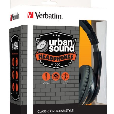 VERBATIM Stereo Headphone Classic - Black