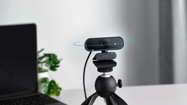 RAPOO C260 Webcam FHD 1080P/HD720P, USB 2.0 Compatible Win7/8/10, Mac OS X 10.6 or above, Chrome OS and Android V5.0 or above - Ideal for TEAMS, Zoom - Image 7