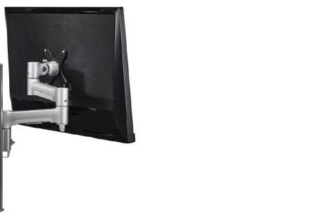 Atdec AWM Single monitor arm solution - dynamic arm - 400mm post - F Clamp - black