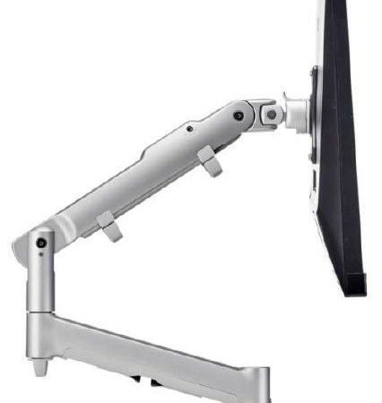 Atdec AWM Single monitor arm solution - 618mm dynamic arm - 0-9 kg - single base - F Clamp - silver