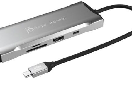 J5create JCD393 4K60 Elite USB-C 3.2 10Gbps Mini Dock