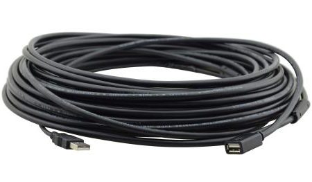 Kramer CA-UAM/UAF USB Active Extender Cable 10.70m 35ft - USB 2.0 High Speed 480Mbps Standard.