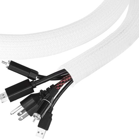 Cable Management Sleeve, White
