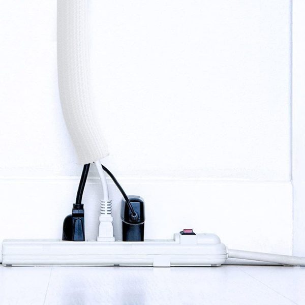Cable Management Sleeve, White - Image 7