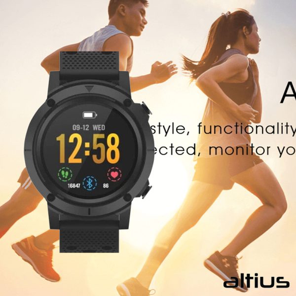 New Multi Sport GPS Smart Watch Amoled Tracking SMS Whatsapp IP68 iOS Android - Image 6