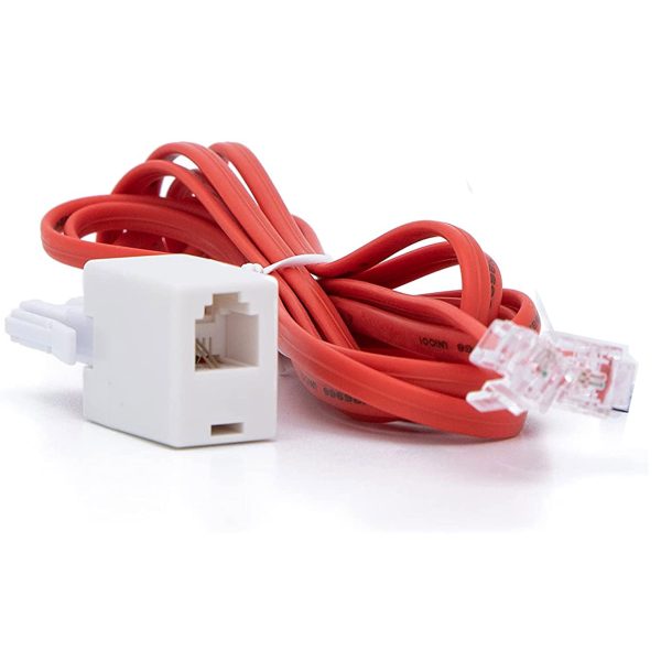GPO 746 Retro Wall Mount Rotary Push Button Home Phone Landline Classic Red - Image 5