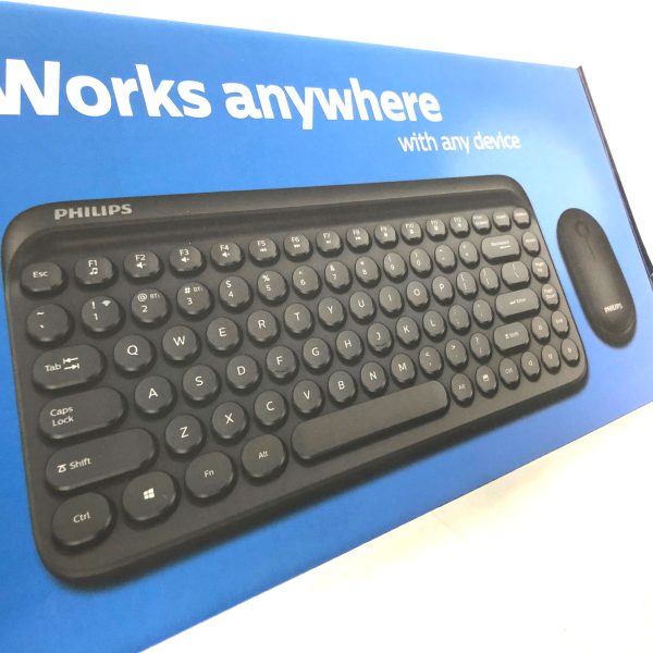 Philips Wireless Compact Keyboard and Mouse Set BT 2.4Ghz - Image 3
