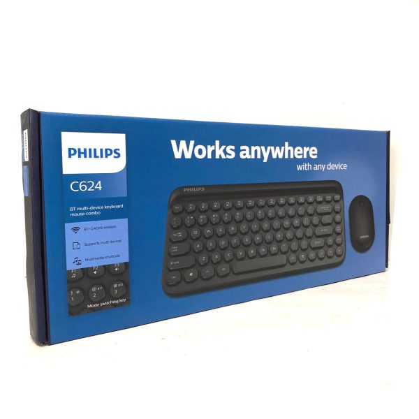 Philips Wireless Compact Keyboard and Mouse Set BT 2.4Ghz - Image 4