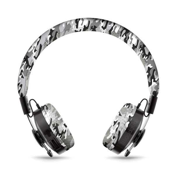 LilGadgets Untangled Pro Premium Children's Wireless Headphones Snow Camo - Image 2