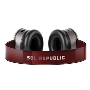 SOL Republic Tracks HD High Def V10 Headphones On Ear Wired Red - Image 2