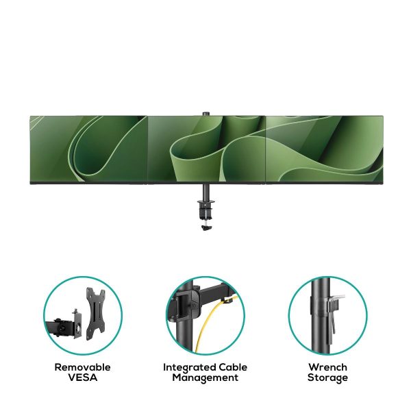 activiva Triple-Screen Articulating Monitor Arm - Image 4