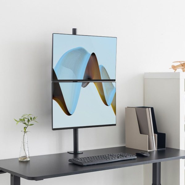 activiva Dual-Screen Articulating Vertical Monitor Arm - Image 2
