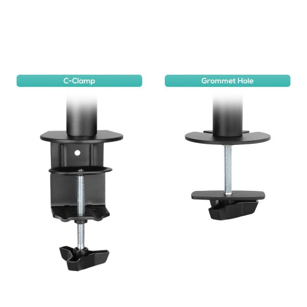 activiva Dual-Screen Articulating Vertical Monitor Arm - Image 6