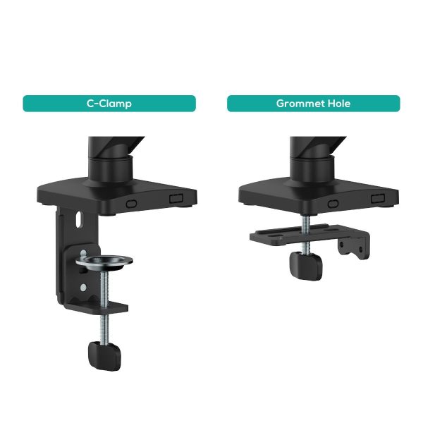 activiva Ergolife Single-Screen Gas Spring Monitor Arm - Image 6