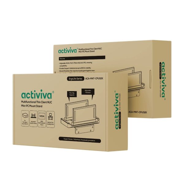 activiva Multifunctional Thin Client / NUC / Mini-PC Mount Stand - Image 8