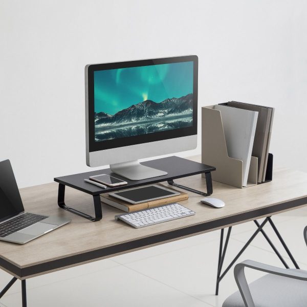 activiva Ergolife Black Monitor Stand Riser - Image 6