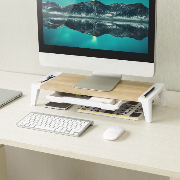 activiva Ergolife Monitor Stand Riser with Storage Drawer - Image 6