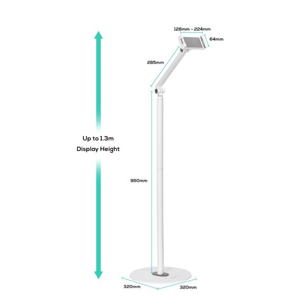activiva Universal iPad & Tablet Floor Stand - Image 5